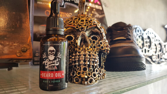 Olej do brody  Garry Jackson MINT & PEPPER 