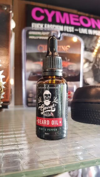 Olej do brody  Garry Jackson MINT & PEPPER 