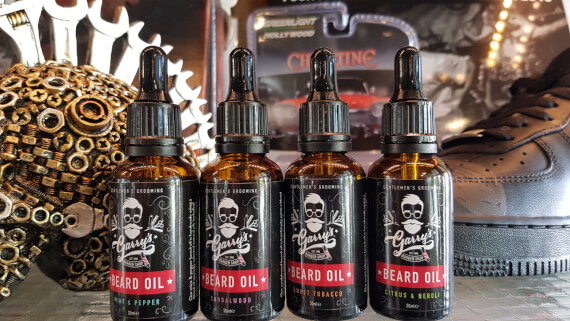 Olej do brody  Garry Jackson SANDALWOOD