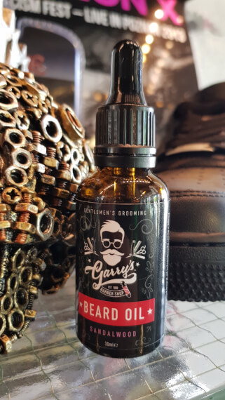 Olej do brody  Garry Jackson SANDALWOOD