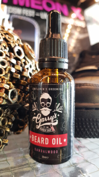 Olej do brody  Garry Jackson SANDALWOOD