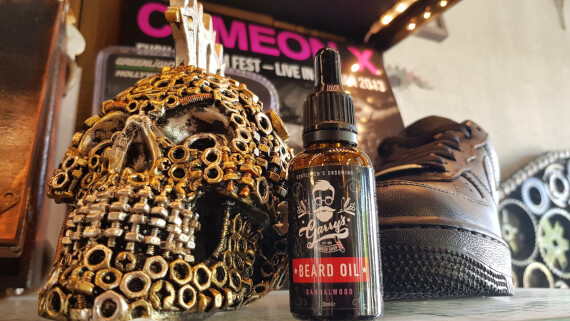 Olej do brody  Garry Jackson SANDALWOOD