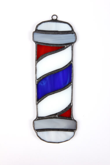 Ozdoba / Witraż / Barber Pole