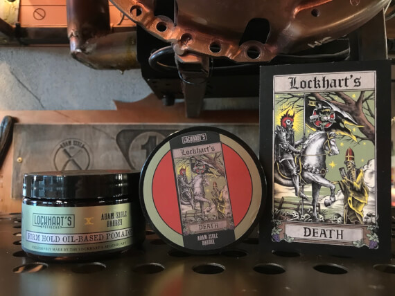 DEATH POMADE- LOCKHART'S X ADAM SZULC BARBER