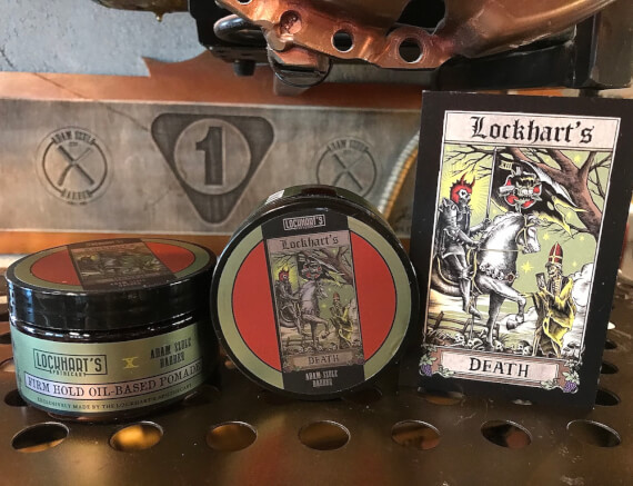 DEATH POMADE- LOCKHART'S X ADAM SZULC BARBER
