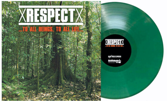 X RESPECT X „…TO ALL BEINGS, TO ALL LIFE…” 1995 / 2020 (zielony)