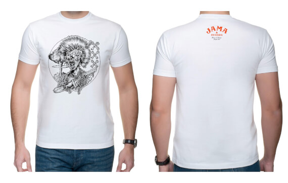 Koszulka "Jama & Friends" z rysunkiem okładki płyty