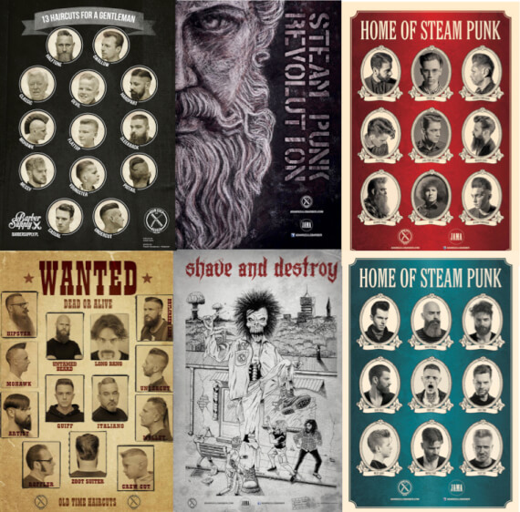 KOMPLET 6 PLAKATÓW!