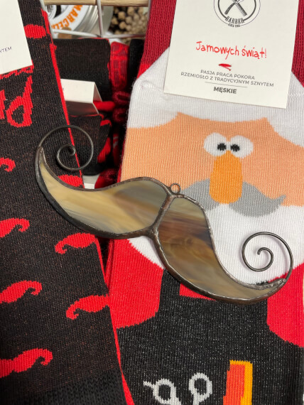 Ozdoba / Witraż / Wąsy