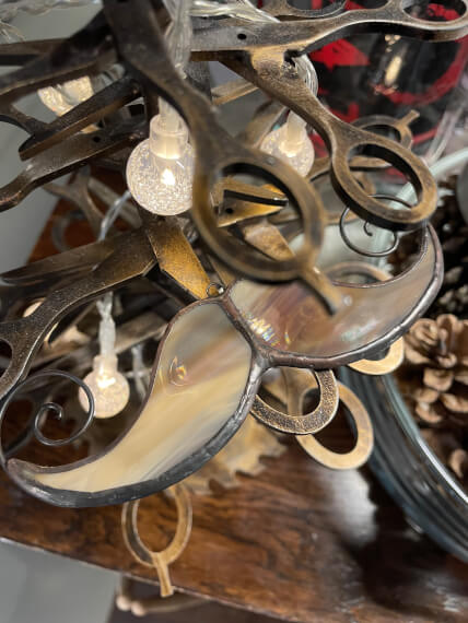 Ozdoba / Witraż / Wąsy