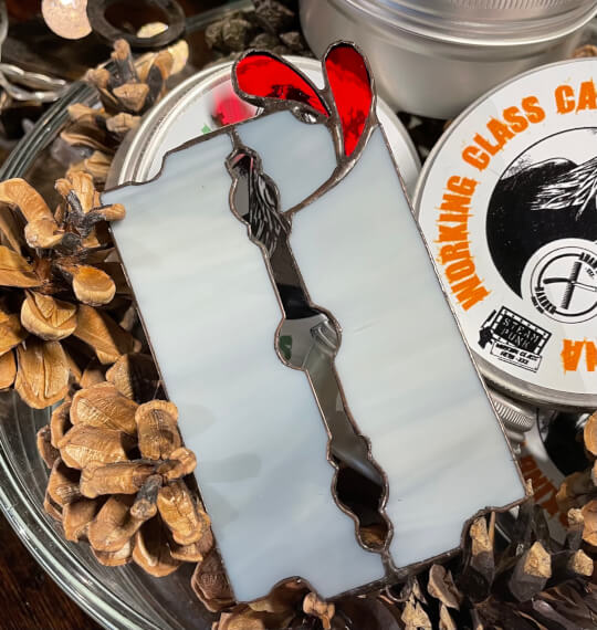 Ozdoba / Witraż / Żyletka