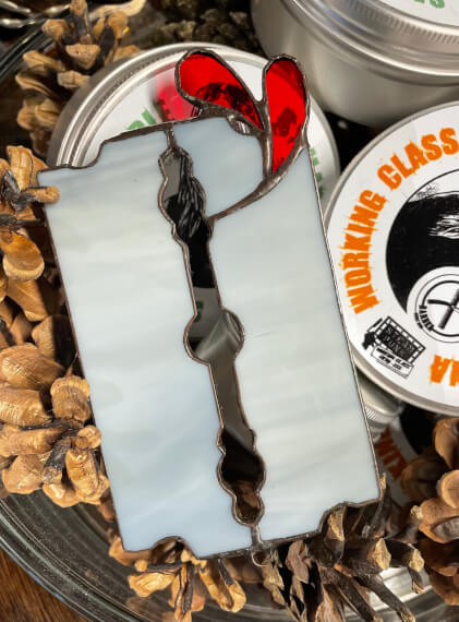 Ozdoba / Witraż / Żyletka